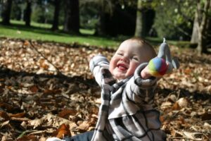 Busy Bodies Leaves in the park